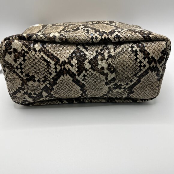 MMS Design Studio Snake Python Style‎ Purse Mini Party Formal Chain Strap NEW - Picture 5 of 5